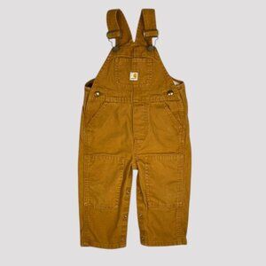 Carhartt Canvas Bib Overalls size 12 Months
